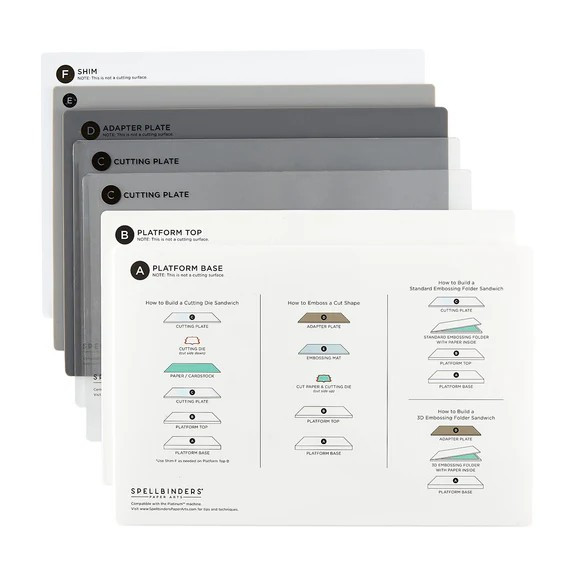 Spellbinders - XL Universal Plate System, PL-131