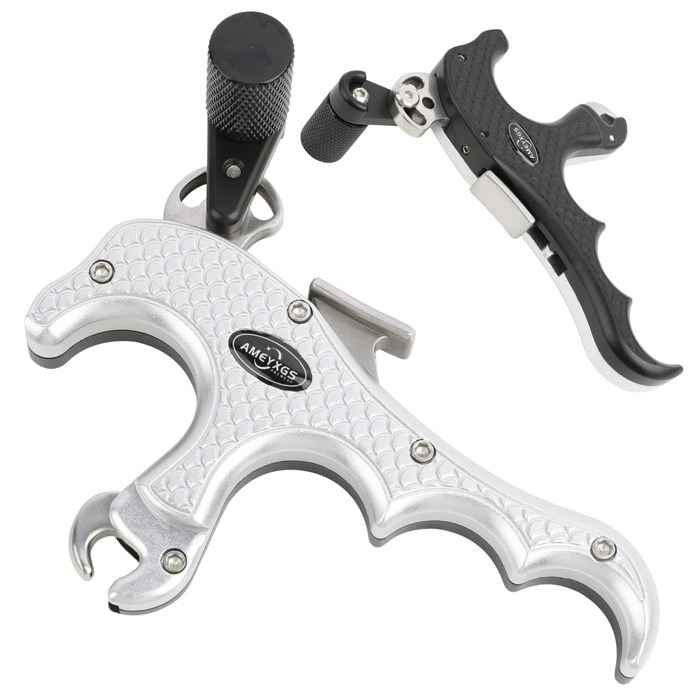 Compound Bow Release Aid Thumb Trigger Adjustable Compound Bow Hunting Target