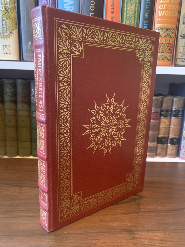 Easton Press Fahrenheit 451 Ray Bradbury Sci Fi Classic Leatherbound Book