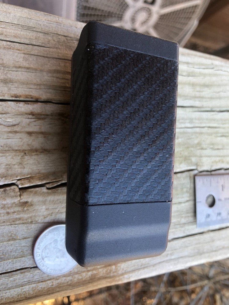 BLACKHAWK! Single Stack Magazine Case Belt Carrier #410500PBK - Matte Black