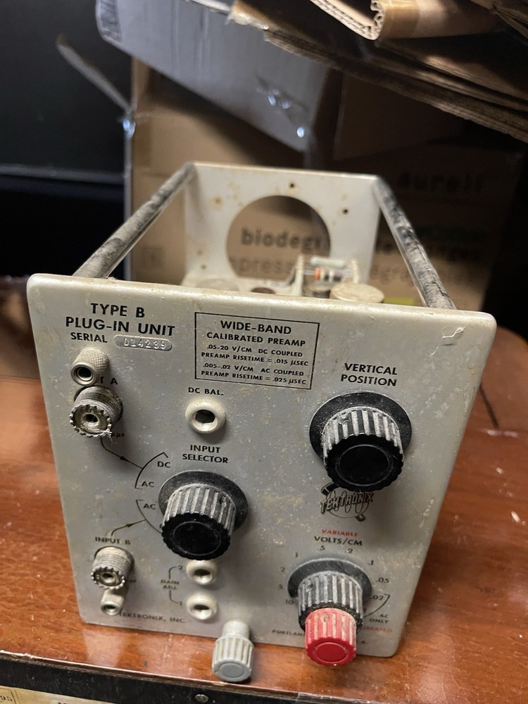 Tektronix Type B Plugin Unit