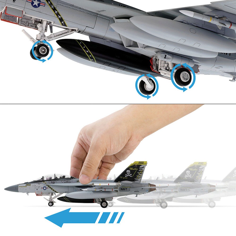F/A-18F Super Hornet 1/72 Diecast Model - FOV-814034A Forces of Valor (FOV-81...