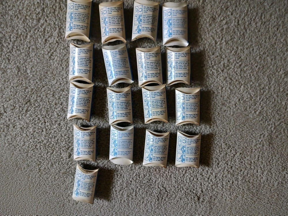 17 Pairs E.A.R. Earplugs