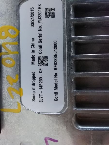 2015 Lincoln MKC Front Dash Mounted Display Screen