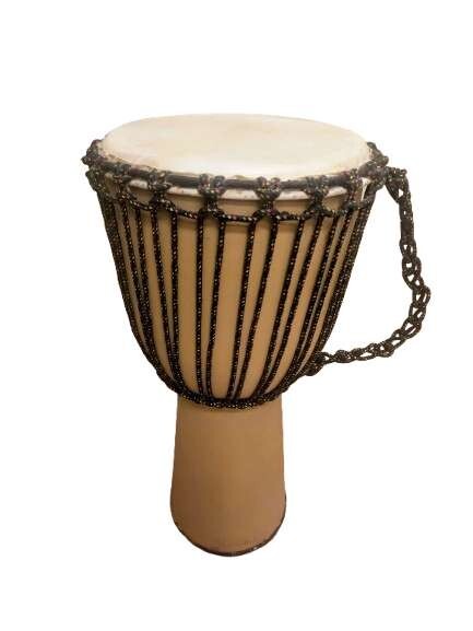 Djembe Beginner Plain, 24" tall Repaired 40% OFF