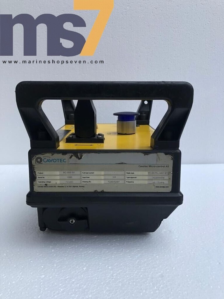 CAVOTEC MICRO-CONTROL AS MC-3000 EX AKER SOLUTIONS CRANE REMOTE CONTROL #3