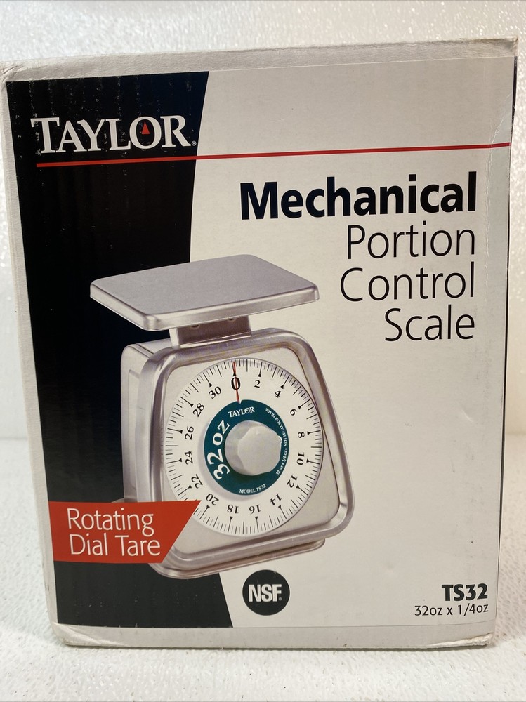 Taylor Precision Products TS32 Mechanical Portion Control Kitchen Scale, Univ...