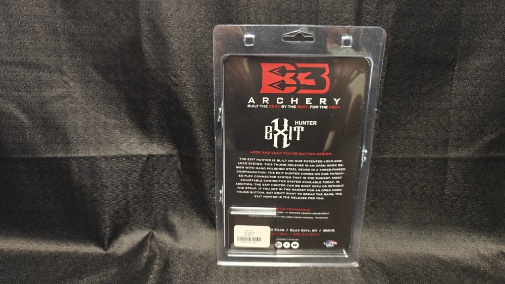 B3 ARCHERY Exit Hunter OD Green Release Aid (EXIT-HT)