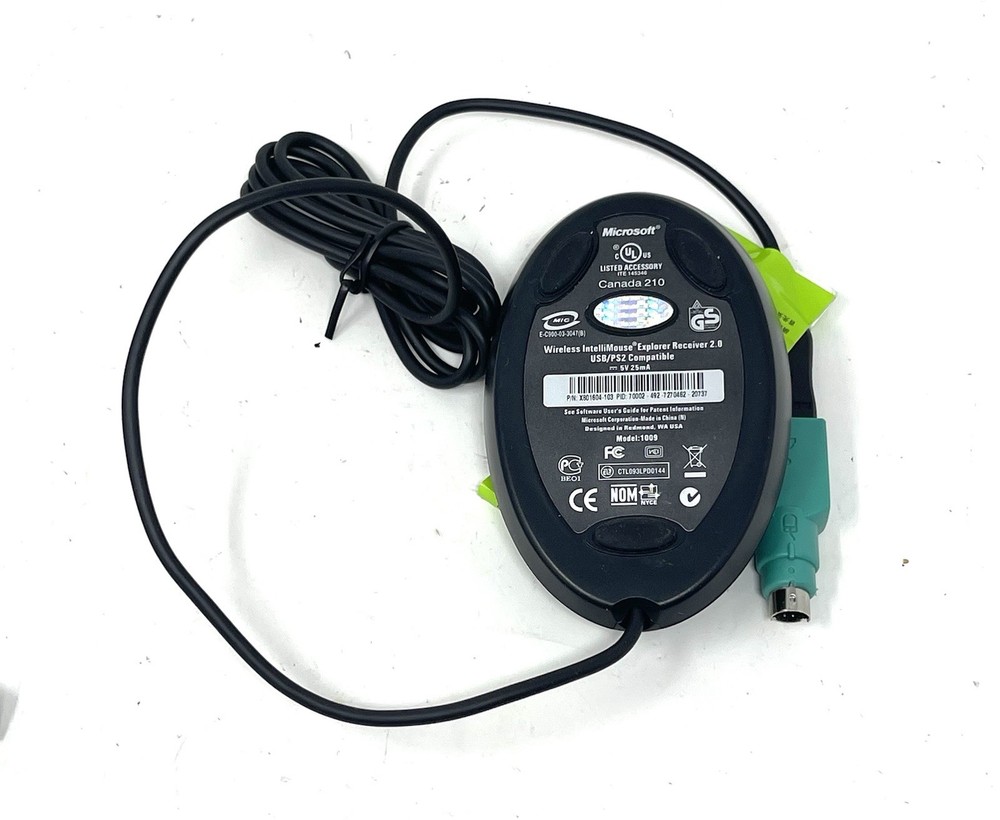 MICROSOFT WIRELESS INTELLIMOUSE EXPLORER RECEIVER