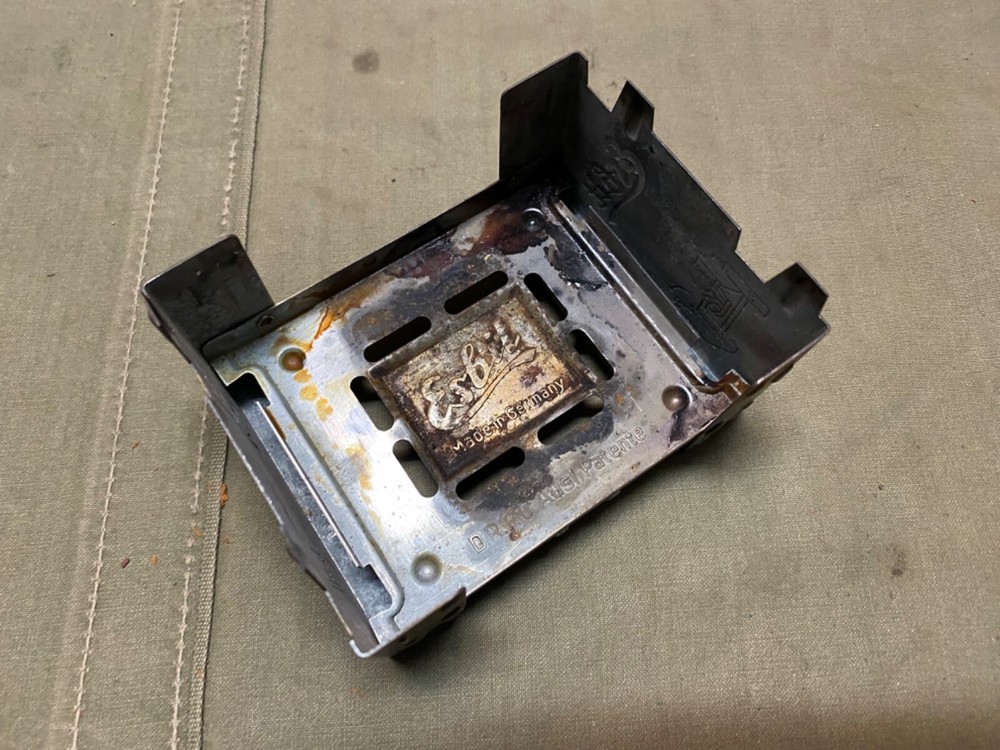 ORIGINAL WWII GERMAN M31 ESBIT PERSONAL SOLDIER FIELD STOCK