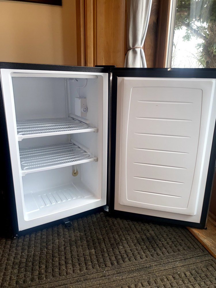 hOmeLabs Compact 3.0 Cu Ft Freestanding Locking Mini Freezer