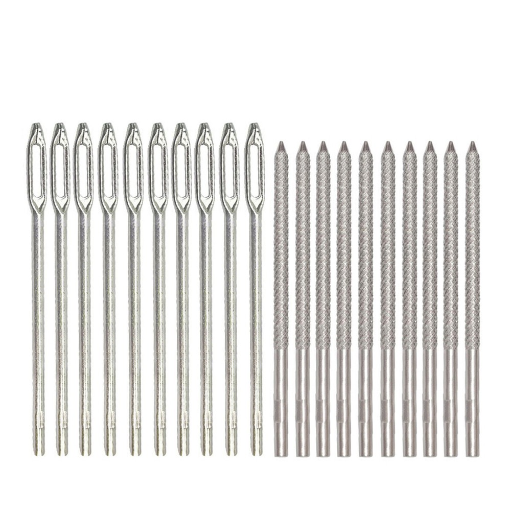 20x Replacement Split Eye Needle & Rasp Probe For T-Handle Tire Plug Repair Tool