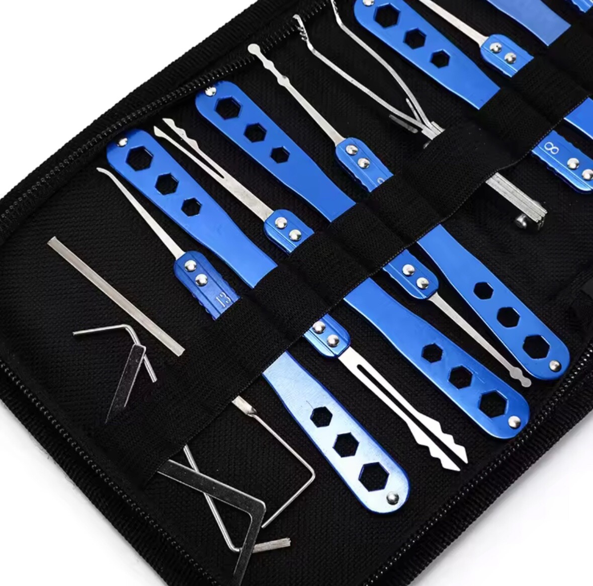 Broken Key Extractor Lock Pick Set 29pcs with Bag Repair Tool for Lock Cylinder