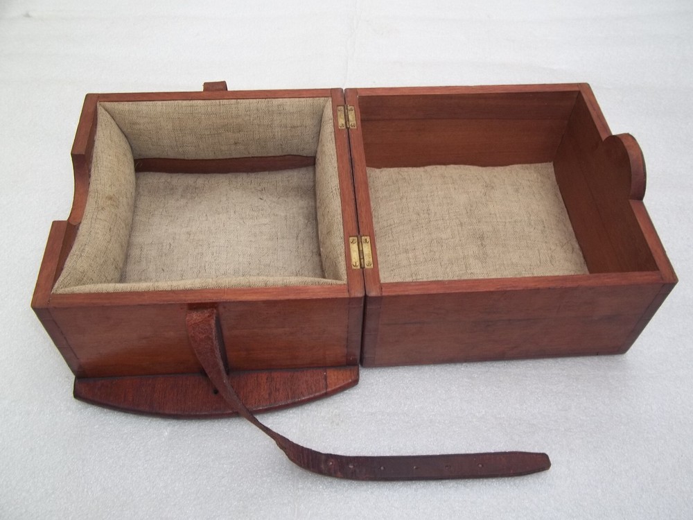 Antique Marine Chronometer Guard Case