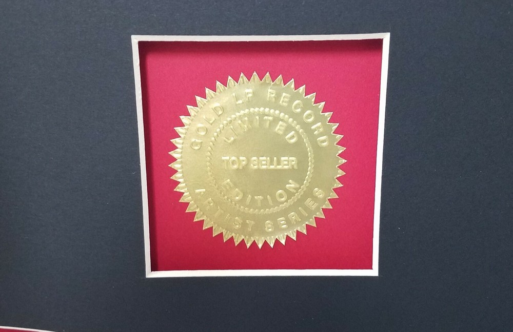 Rick Astley - Never Gonna Give You Up etched limited edition framed display