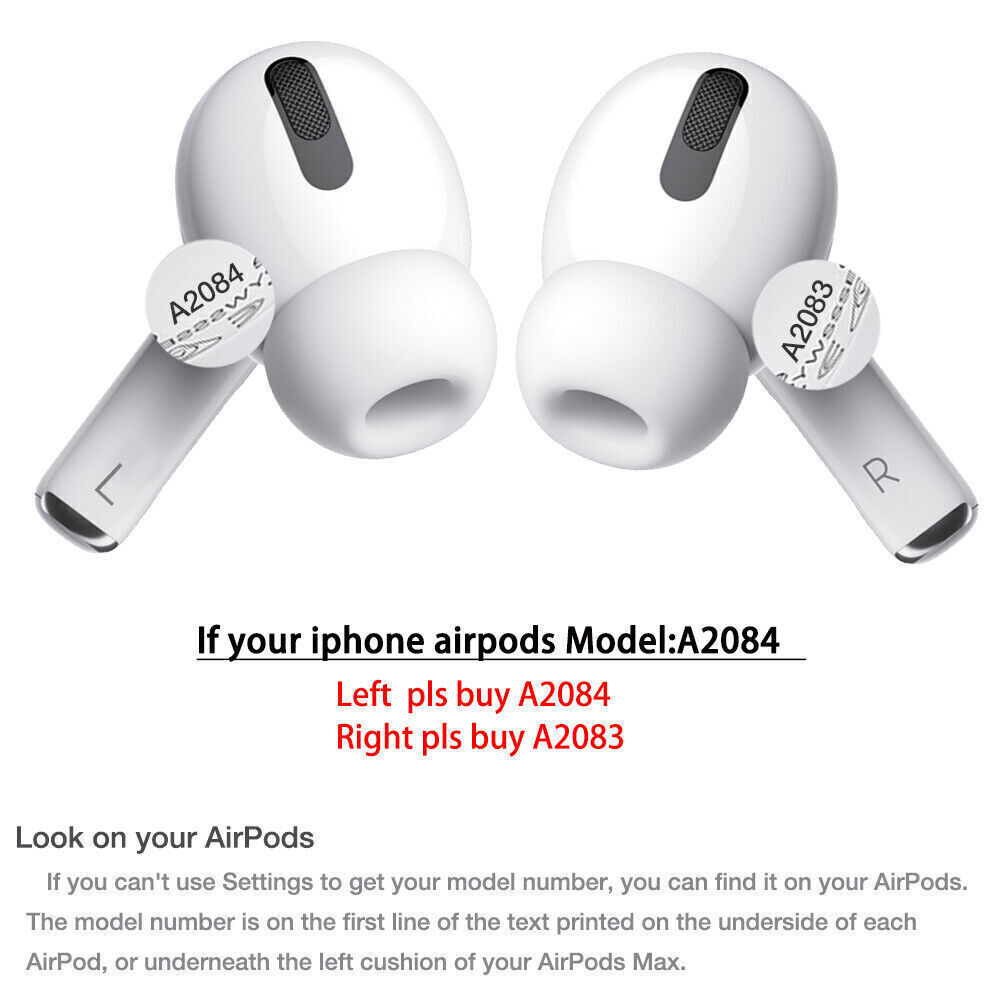 For Apple Airpods Pro Left (L) A2084 Bluetooth Left side Earbuds Replacement