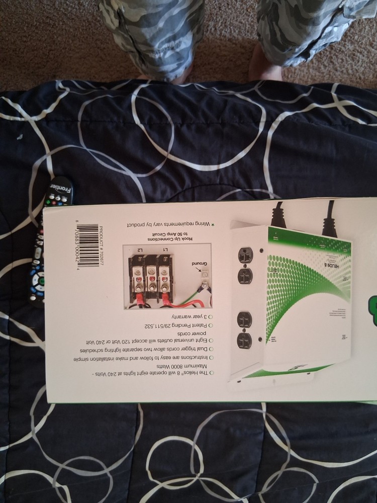 Titan Controls Helios 8 Light Controller 240V Commercial Grade For Hydroponics
