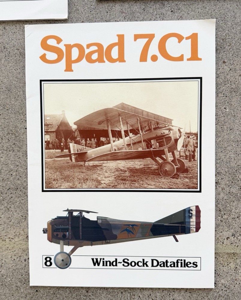 Windsock Datafiles Early WWI Aircraft Issues #5-8 & #37 technical drawings