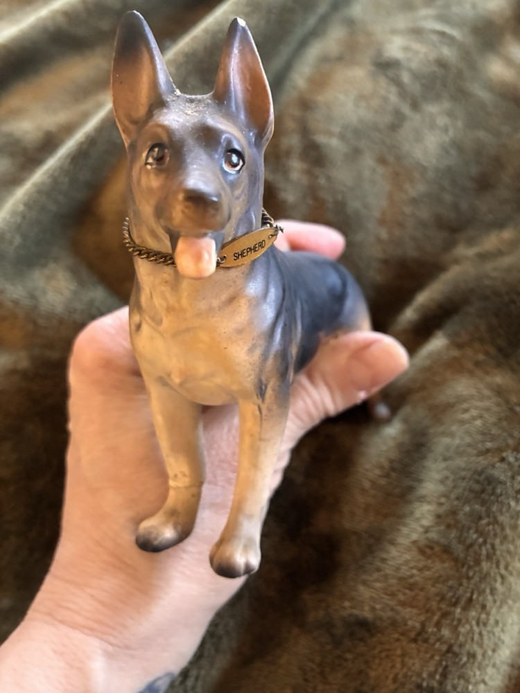 Vintage German Shepard Figurine