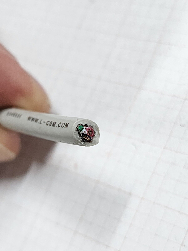 L-com CSUSB-CS1 28/2C+20/2C Bulk Shielded USB 2.0 Compliant Cable Lt Gray /50ft