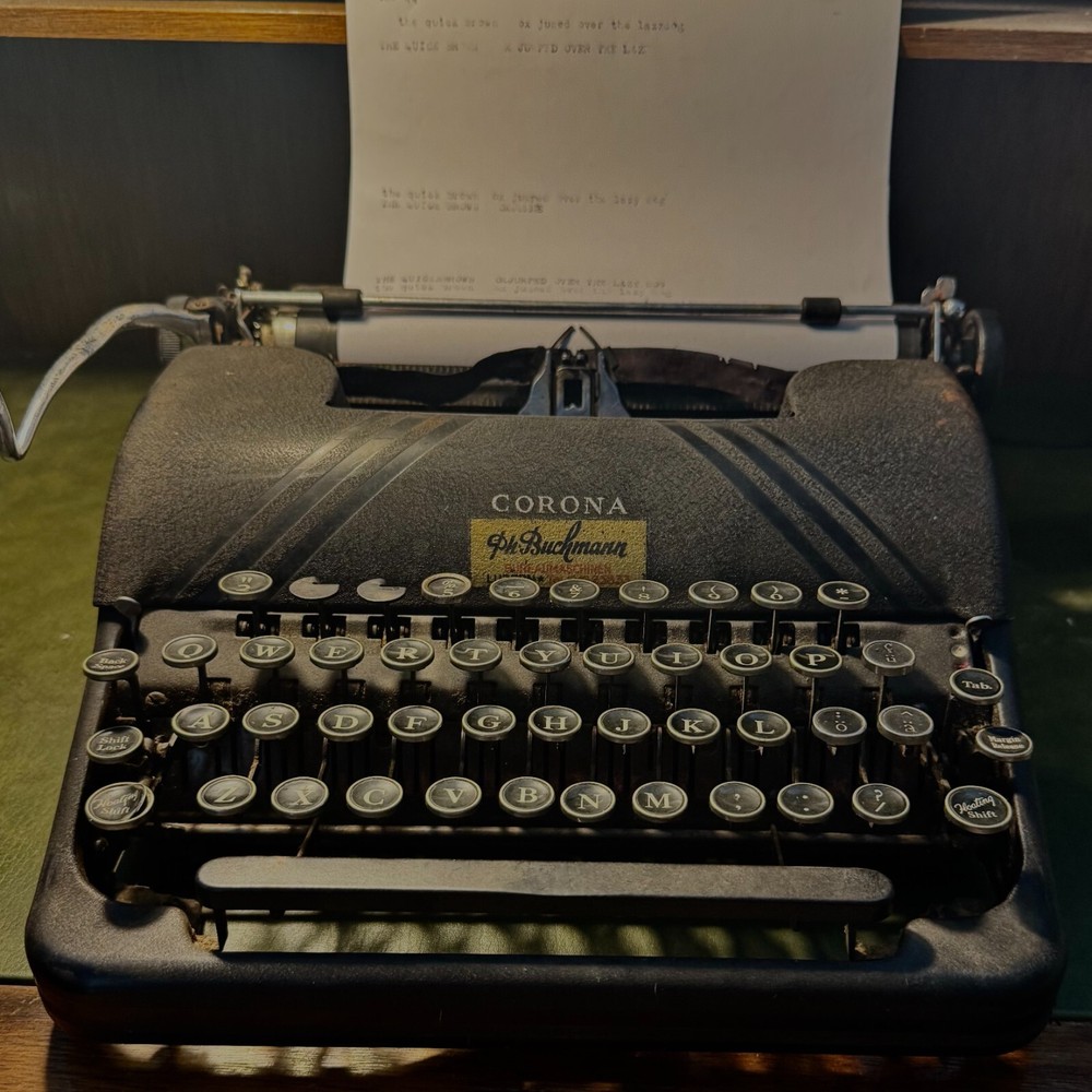 Smith-Corona 4 typewriter - partially refurbished