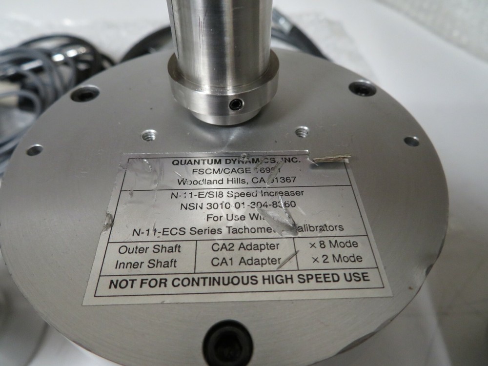 Quantum Dynamics N-11-ECS/3A Ultra High Precision Tachometer Calibrator - DB24