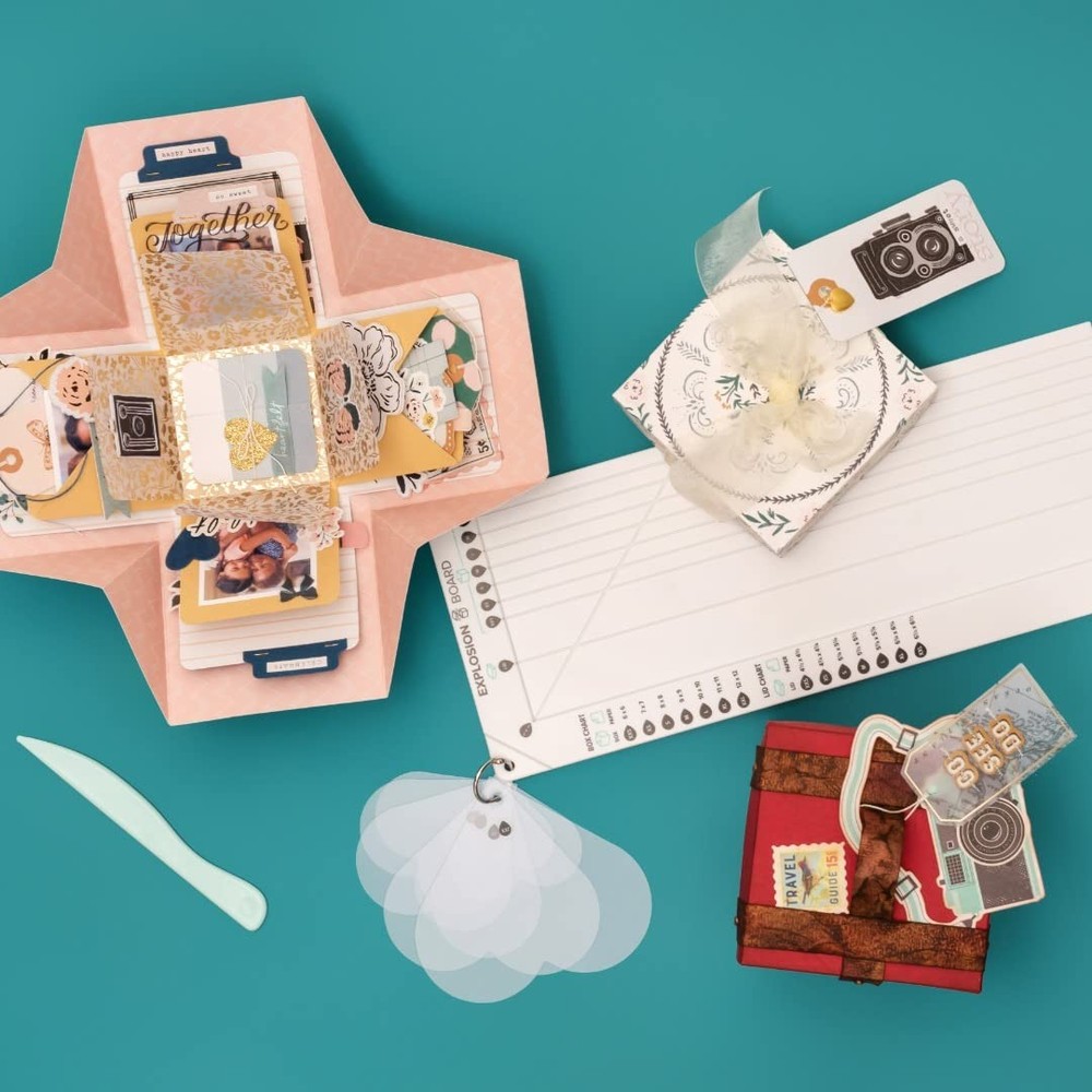 We R Memory Keepers Explosion Board, Make DIY Custom Explosion Boxes, for Mem...