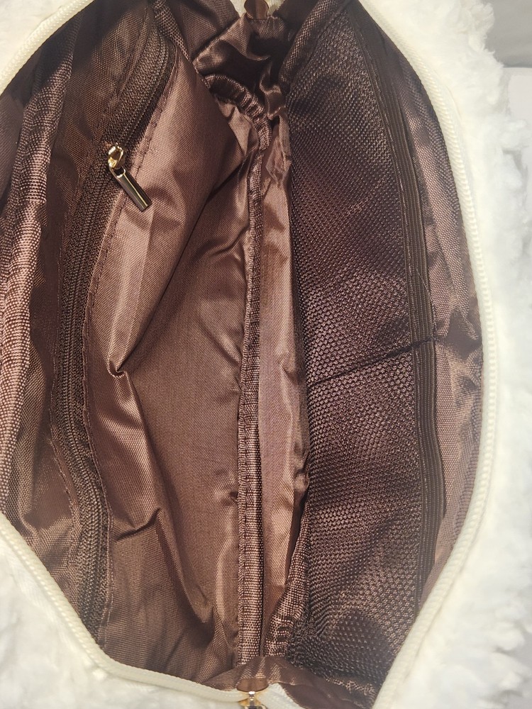 Yoolife Amazon Fuzzy Initialed Makeup Bag