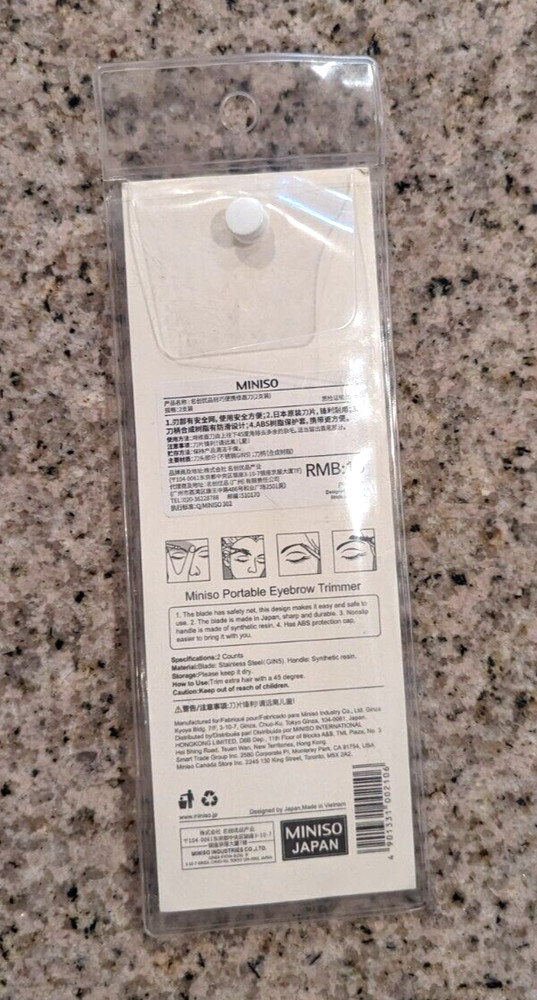 Miniso Portable Eyebrow Trimmer New