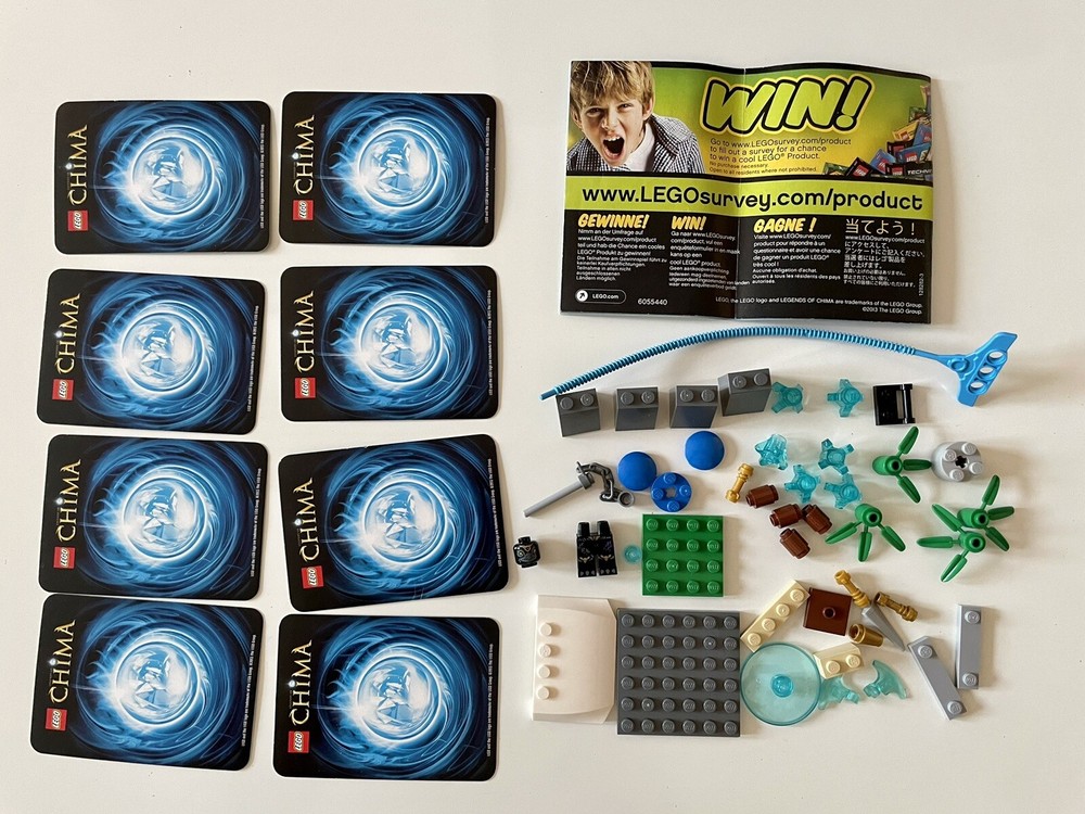 Lego Chima 70114 Not Complete With Instructions Without Box