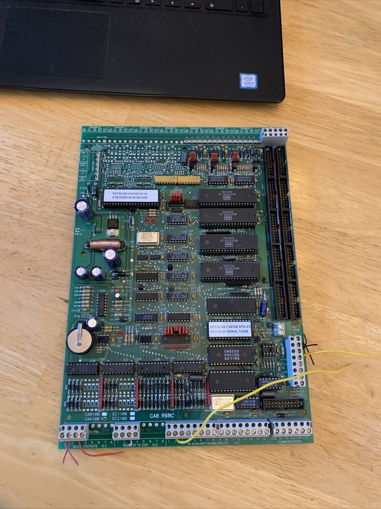 Keyscan CA4100 Access Control Board Tested & Working
