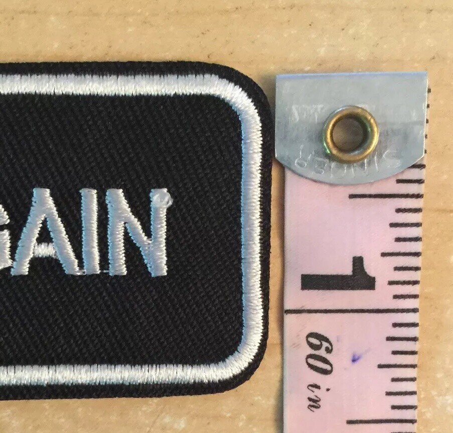 Born Again Biker Patch Christian Harley Jesus Tab Patch