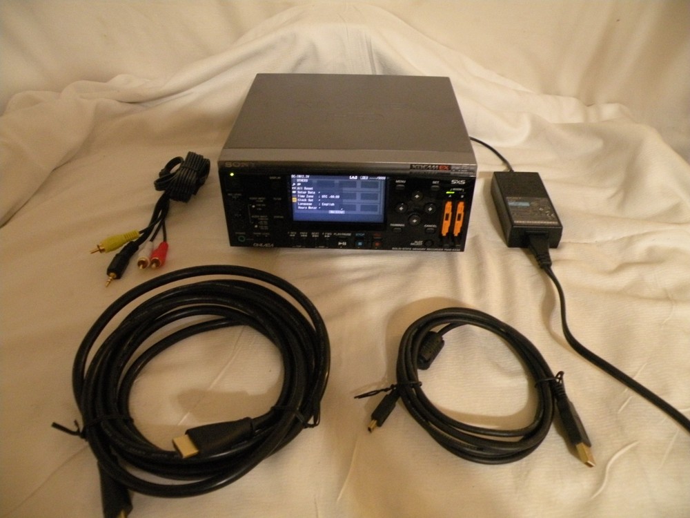 SONY SxS PRO Solid State Memory Compact Recorder, Two 32GB Cards, Model PMW-EX30