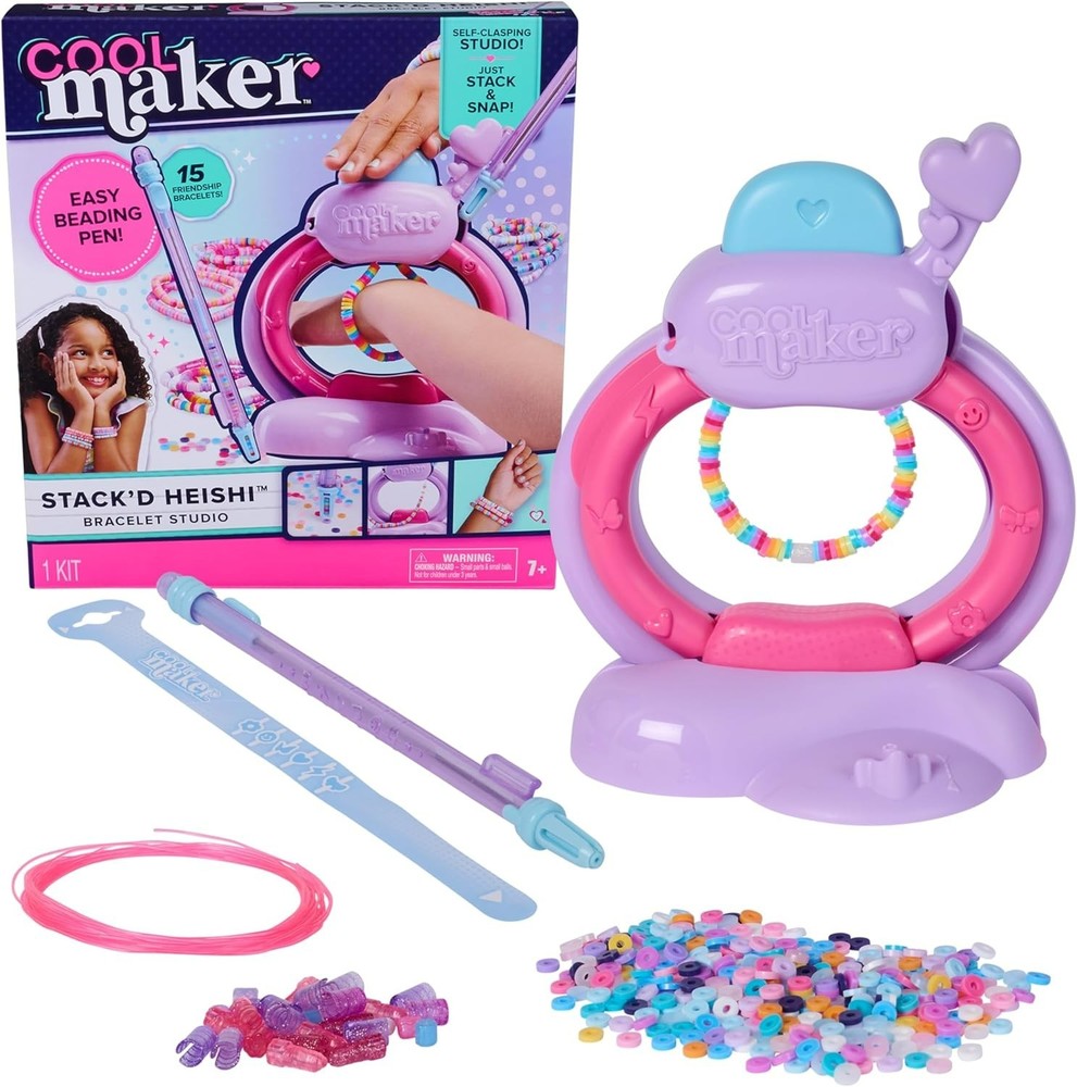 Cool Maker Stack'd Heishi Bracelet Studio - Spin Master