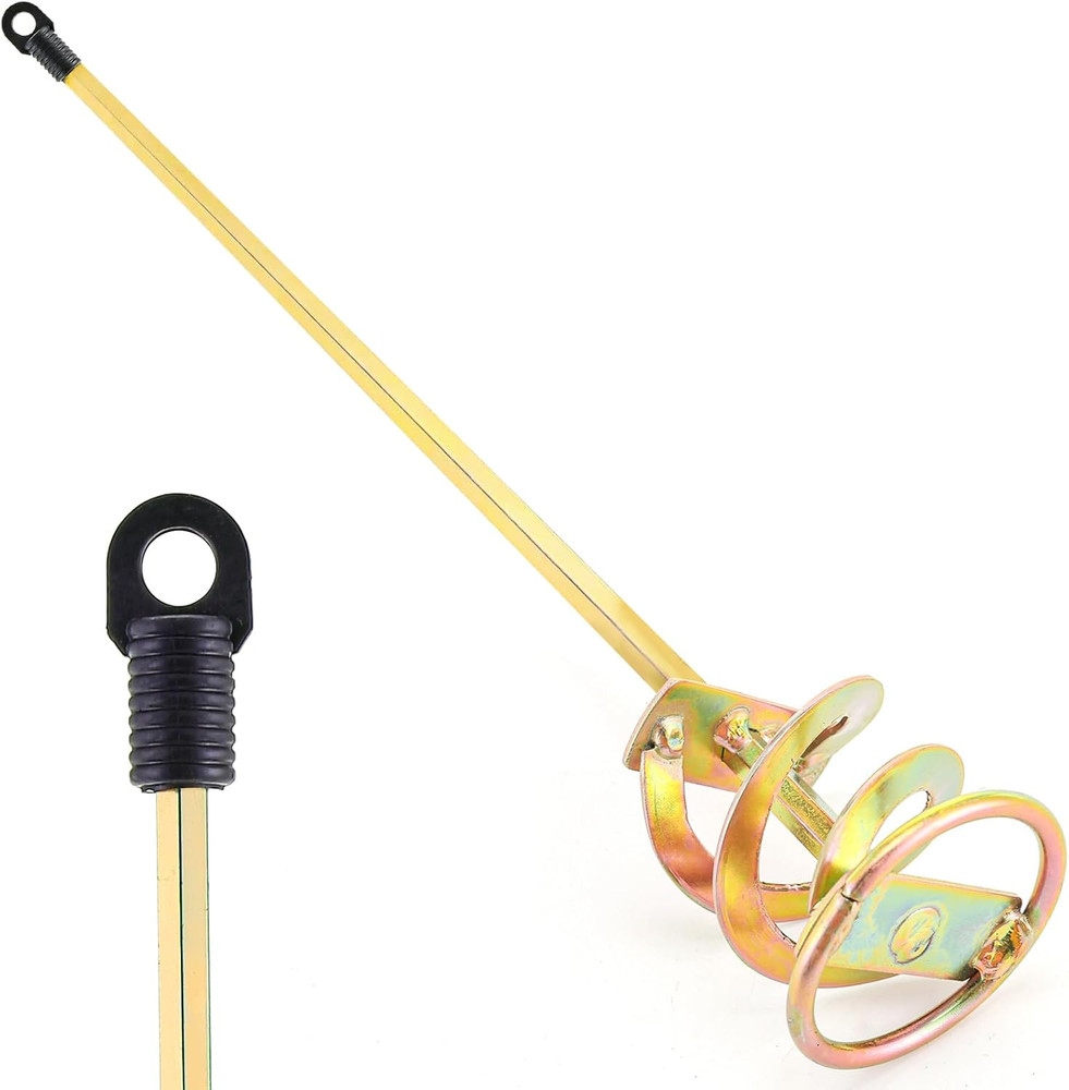 Paint Mixer for Drill - Drill Paint Mixer Works with Any Drill Bit - Rust-Proof