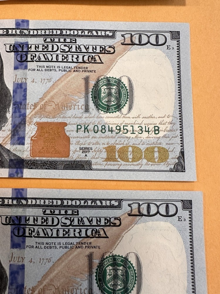 2017A Series $100 Sequential (4)