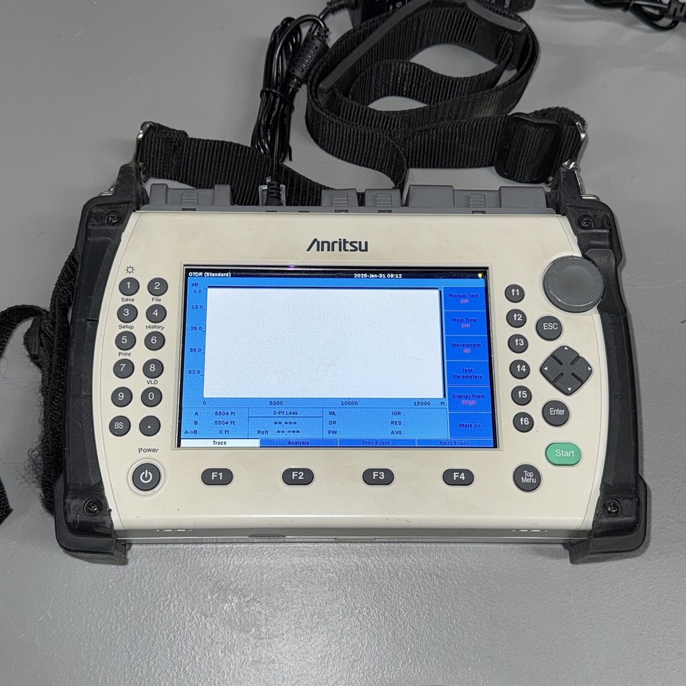 ANRITSU MT9083A2 SM OTDR Test Set w/ OPT: 2, 7, 10