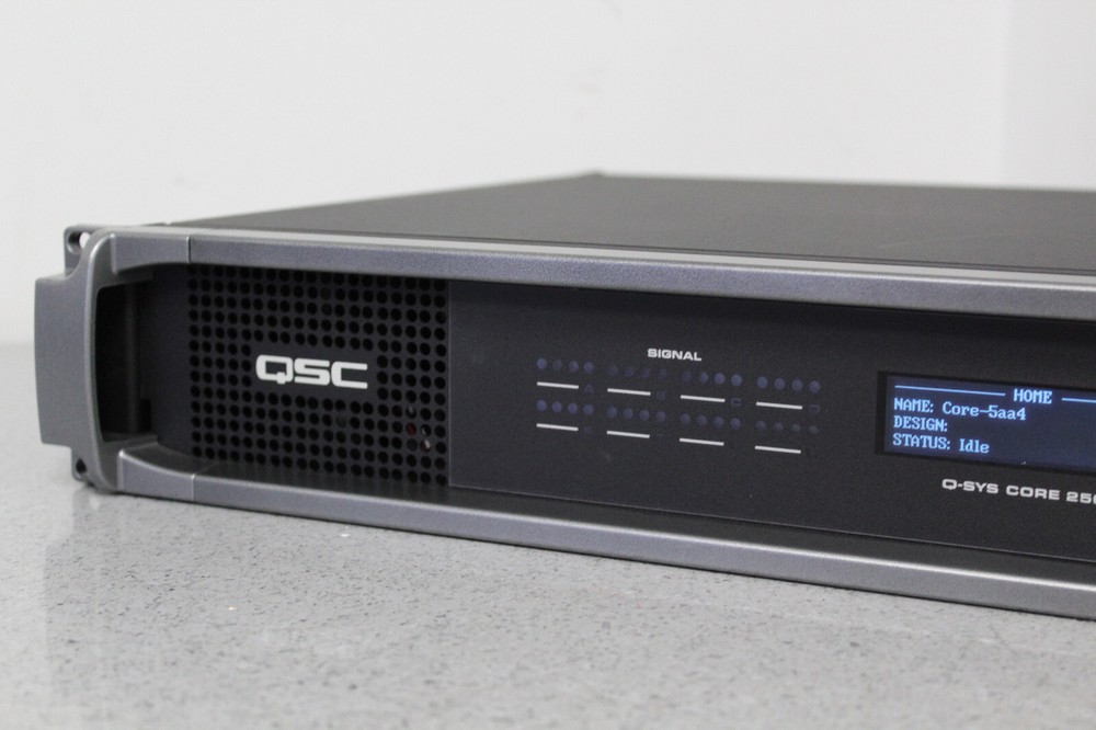 QSC Q-SYS Core 250i Integrated System Processor