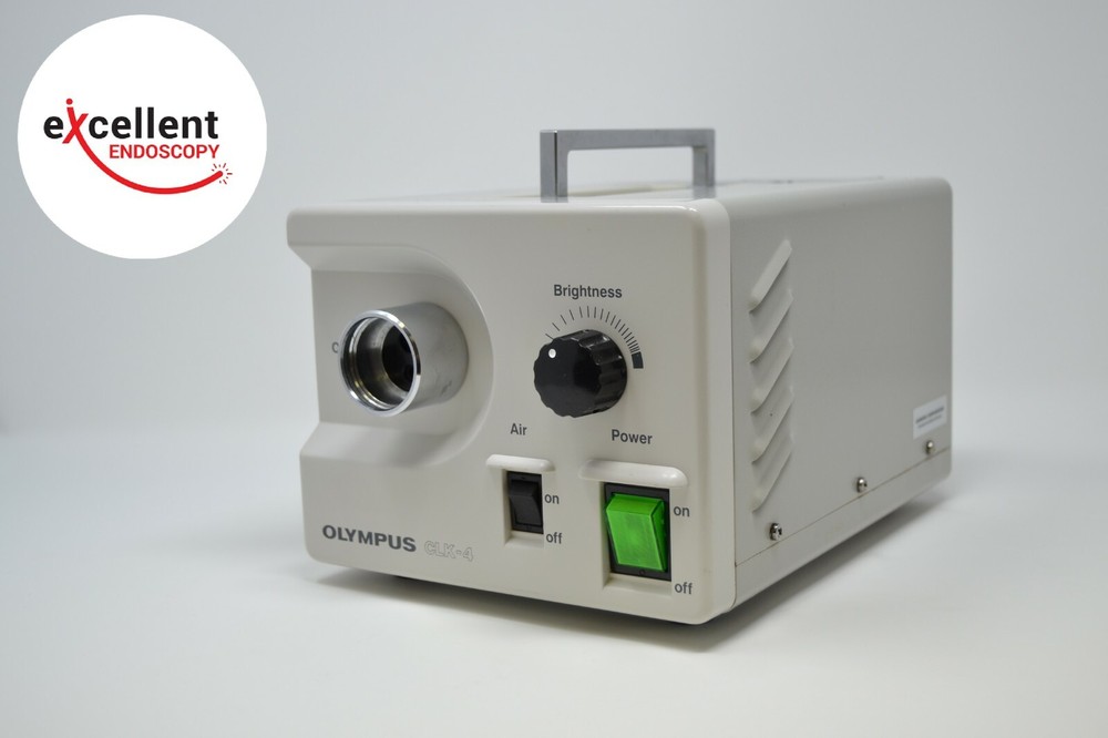 OLYMPUS CLK-4 HALOGEN LIGHT SOURCE SYSTEM COMPACT USED ENDOSCOPY SCOPE EQUIPMENT