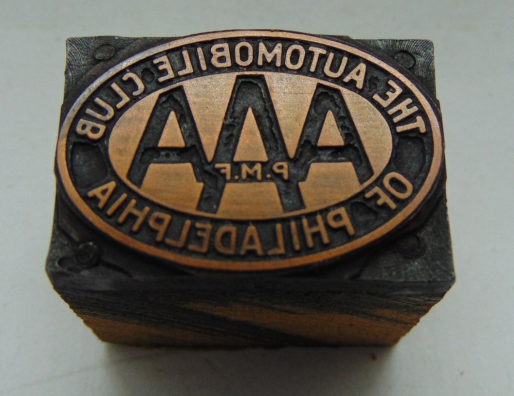 Printing Letterpress Printers Block AAA Philadelphia