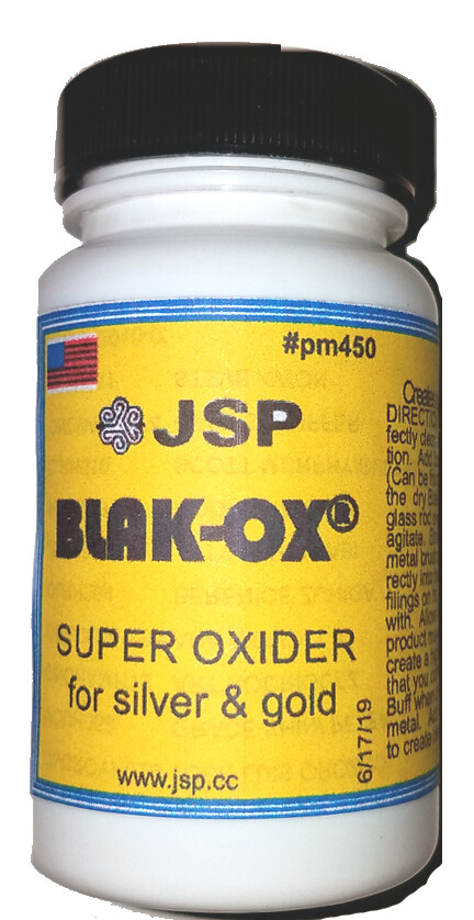 BLAK-OX® SUPER Gold & Silver Oxidizer- Liquid  (pm452)
