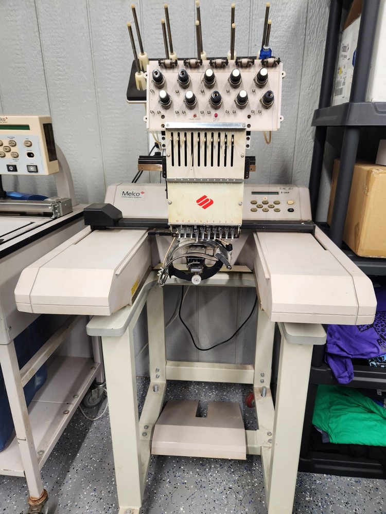 Melco Embroidery Machine Used