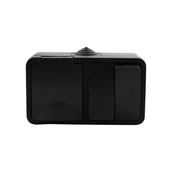 Combination Surface Mounted Series Black