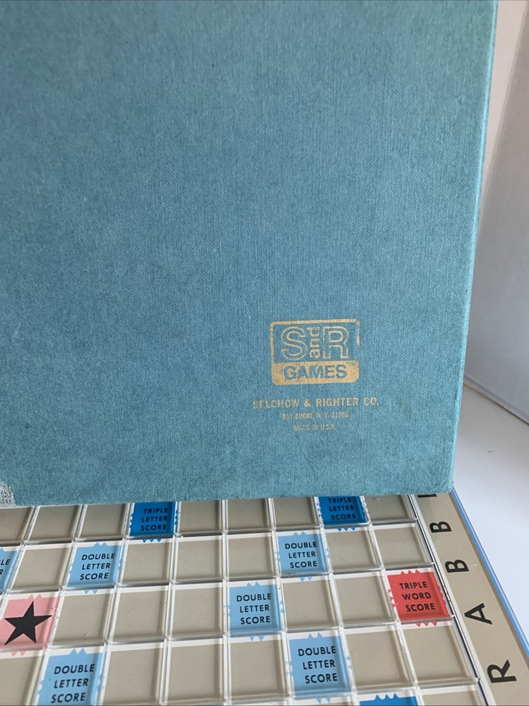 1977 Deluxe Edition SCRABBLE Game Complete Excellent Condition