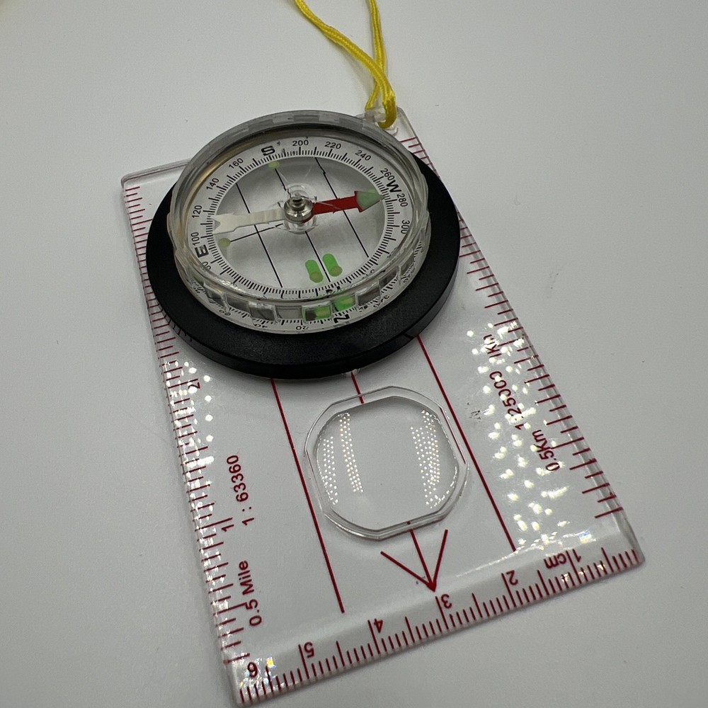 Map Compass For Navigation Must Have 4 Bug Out Camping Training, Go Bag￼BB