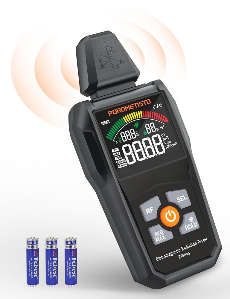 Electromagnetic Field Radiation Detector, ET01Pro Electromagnetic Detector