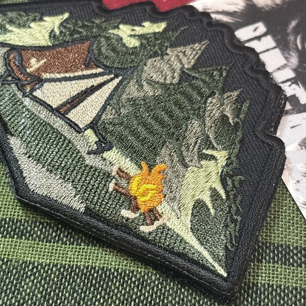 Life’s Better Outdoors Camping… Morale Patch ~3” Round Hook & loop Gear Patch