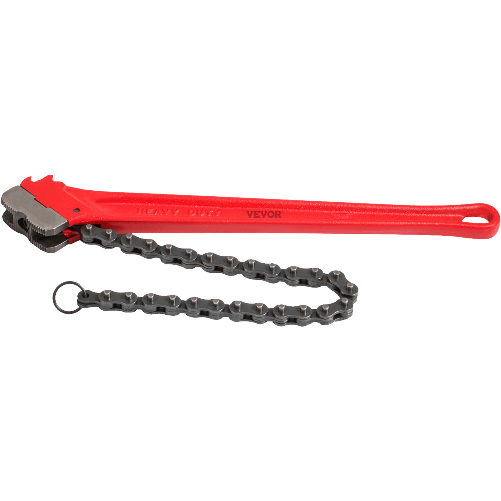 VEVOR 36" Pipe Chain Wrench Steel Ratcheting Wrench 30" Chain 7.5" Capacity