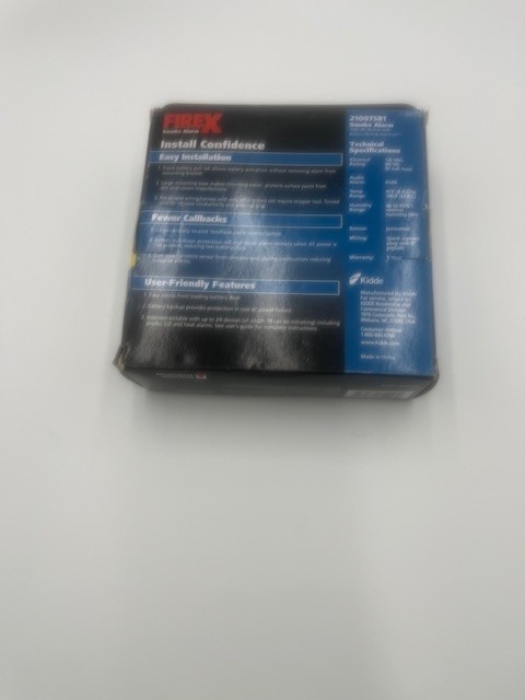 Kidde i4618 Firex Hardwired Smoke Alarm