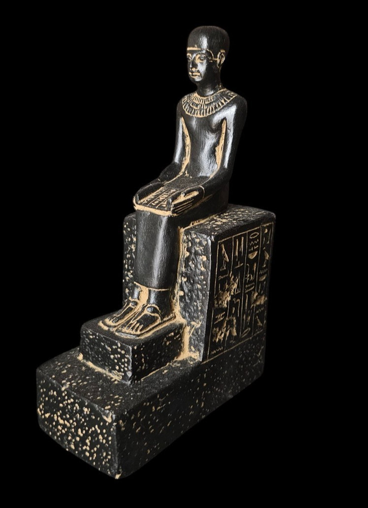 Museum Imhotep Statue - Ancient Egyptian Engineer Imhotep